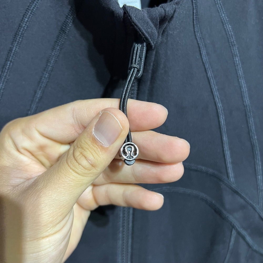 Lululemon Define Jacket Women 8 Black CU Buffaloes Luon Full Zip Activewear - Picture 4 of 13
